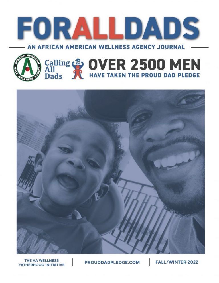 Cover of "For All Dads" African American Male Wellness Agency Fatherhood Initiative Journal