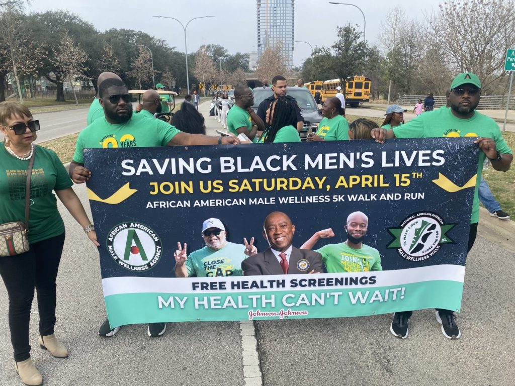 The Houston Walk to Save Black Men's Lives is Saturday, April 13, 2024