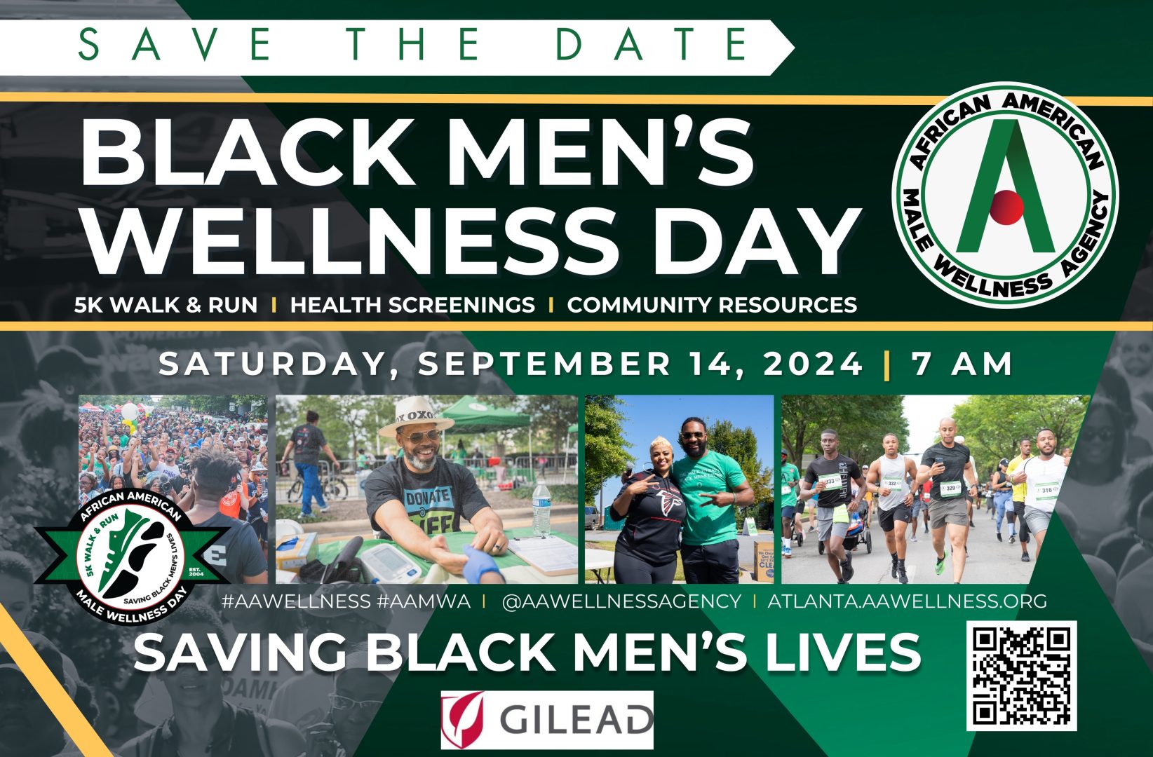 Atlanta is Saving Black Men's Lives on Saturday, September 14th, 2024